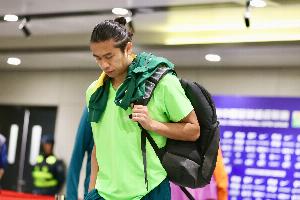 张玉宁表示，过去两周的训练强度很大，球队虽成功掌控了比赛局面，但最终遗憾失利。