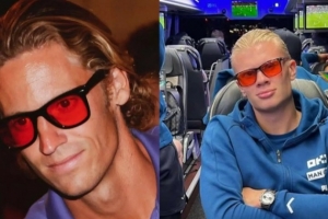 佩戴彩色镜片眼镜引发争议，哈兰德等人纷纷效仿支持略伦特