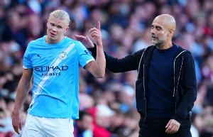 瓜迪奥拉：对哈兰德未能打入四五个球感到失望，同时也要求进攻端的队友们必须有所进球。