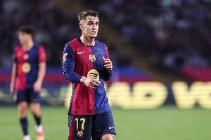 每体：卡萨多已解锁巴萨生涯50场里程碑，耐心等待终获回报