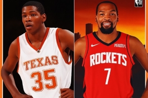 曾想过在大学读满四年吗？KD：当意识到打NBA赚钱更多就不想念了