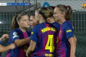 恐怖！巴萨女足4-0罗马开局豪取9连胜！狂进48球仅丢2球！