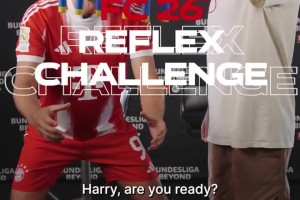 前锋的反应就是快！拜仁球员反应速度挑战！