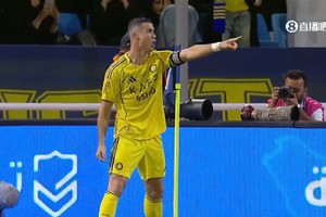 【集锦】沙特联-C罗破门收获生涯950球 利雅得胜利2-0客胜哈森姆